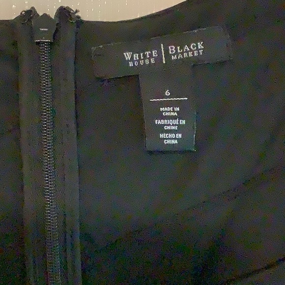 WHBM Body-Con Polkadot Dress SZ6 - Picture 5 of 7